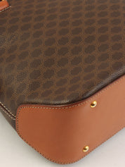 マカダムパターン2wayトートバッグ ブラウン