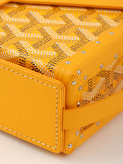 トランクショルダーバッグ イエロー/マルチ