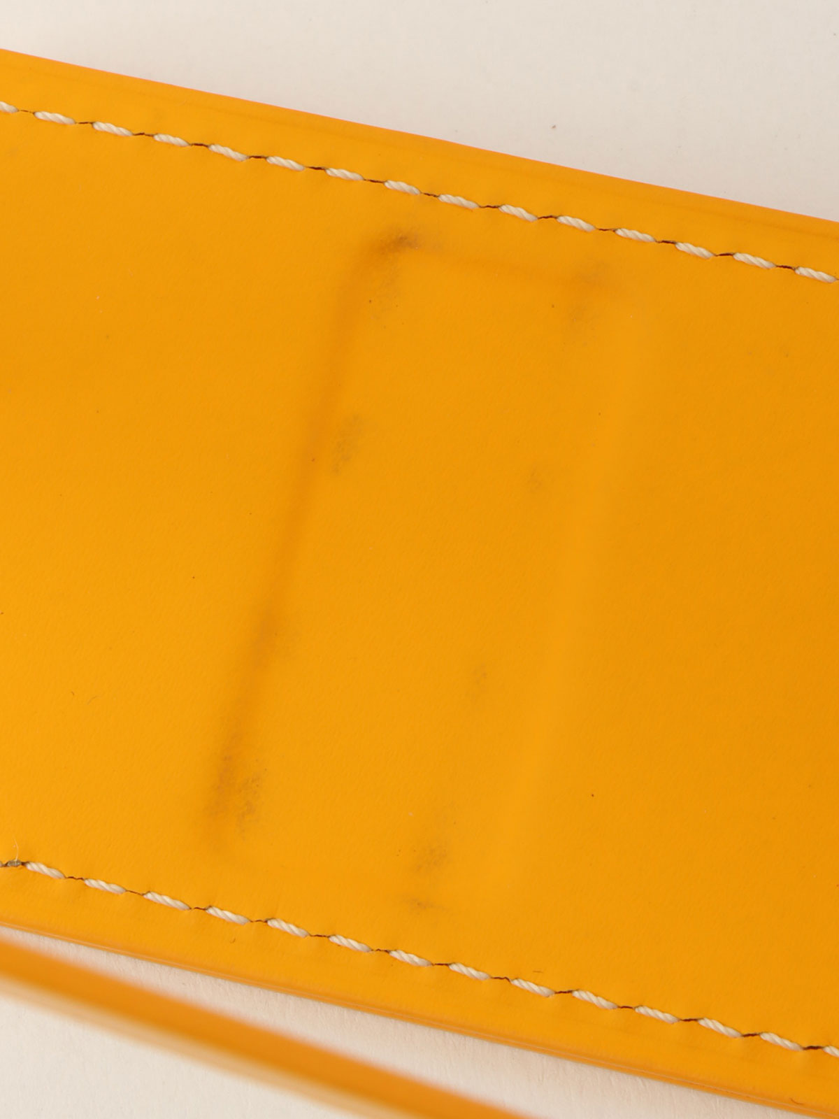 トランクショルダーバッグ イエロー/マルチ