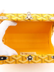 トランクショルダーバッグ イエロー/マルチ