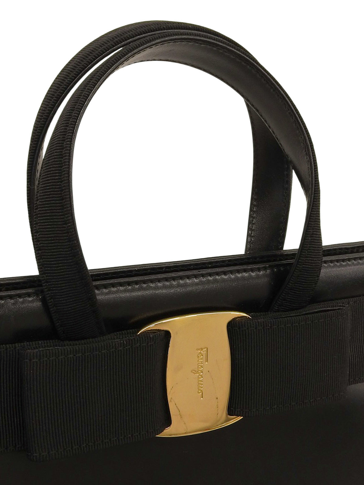 ヴァラリボン2wayバッグ ブラック