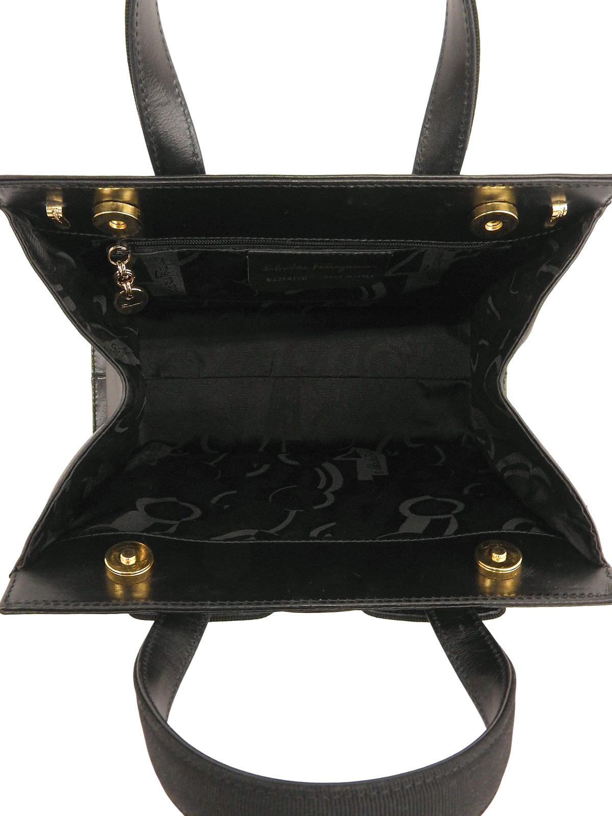 ヴァラリボン2wayバッグ ブラック