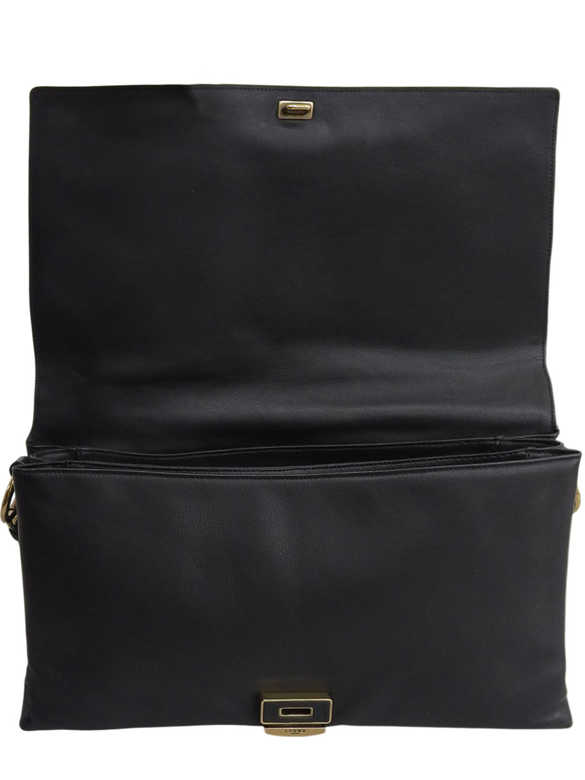 アナグラムエンボス2wayバッグ ブラック