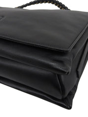 アナグラムエンボス2wayバッグ ブラック