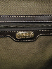 FFズッカパターン2wayハンドバッグ ブラウン