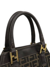 FFズッカパターン2wayハンドバッグ ブラウン