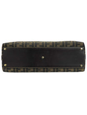 FFズッカパターン2wayハンドバッグ ブラウン