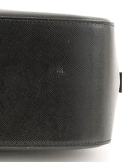 Nova格纹图案Logo压纹手提包 黑色/多色