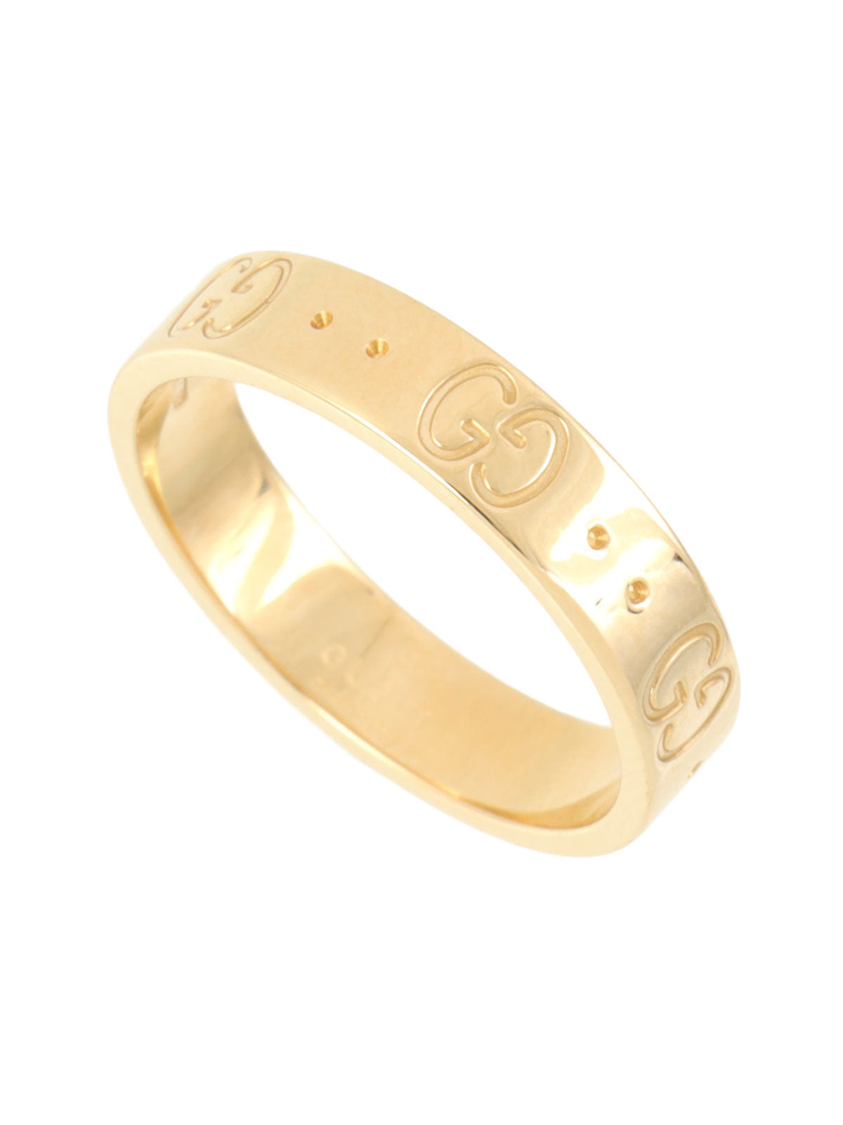 18K Gold Icon Ring
