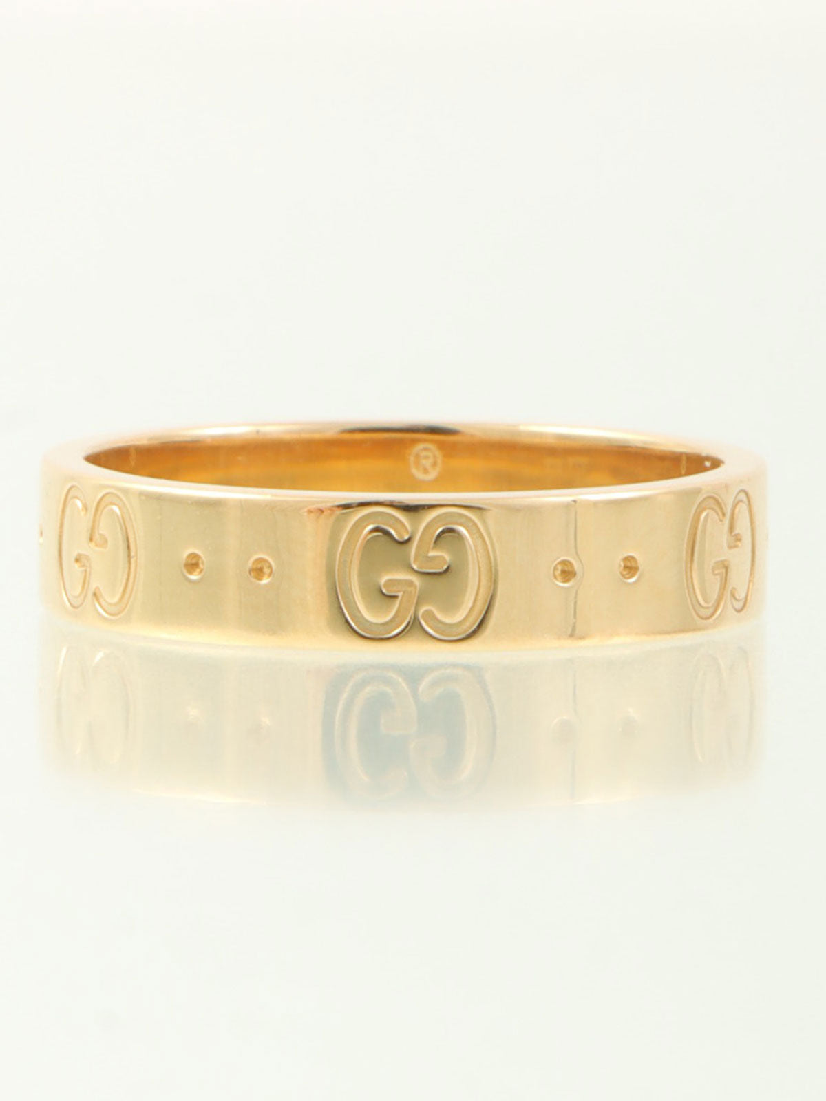 18K Gold Icon Ring