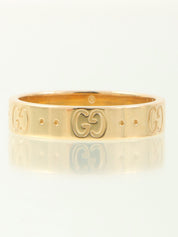 18K Gold Icon Ring