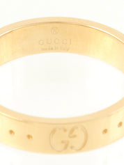 18K Gold Icon Ring