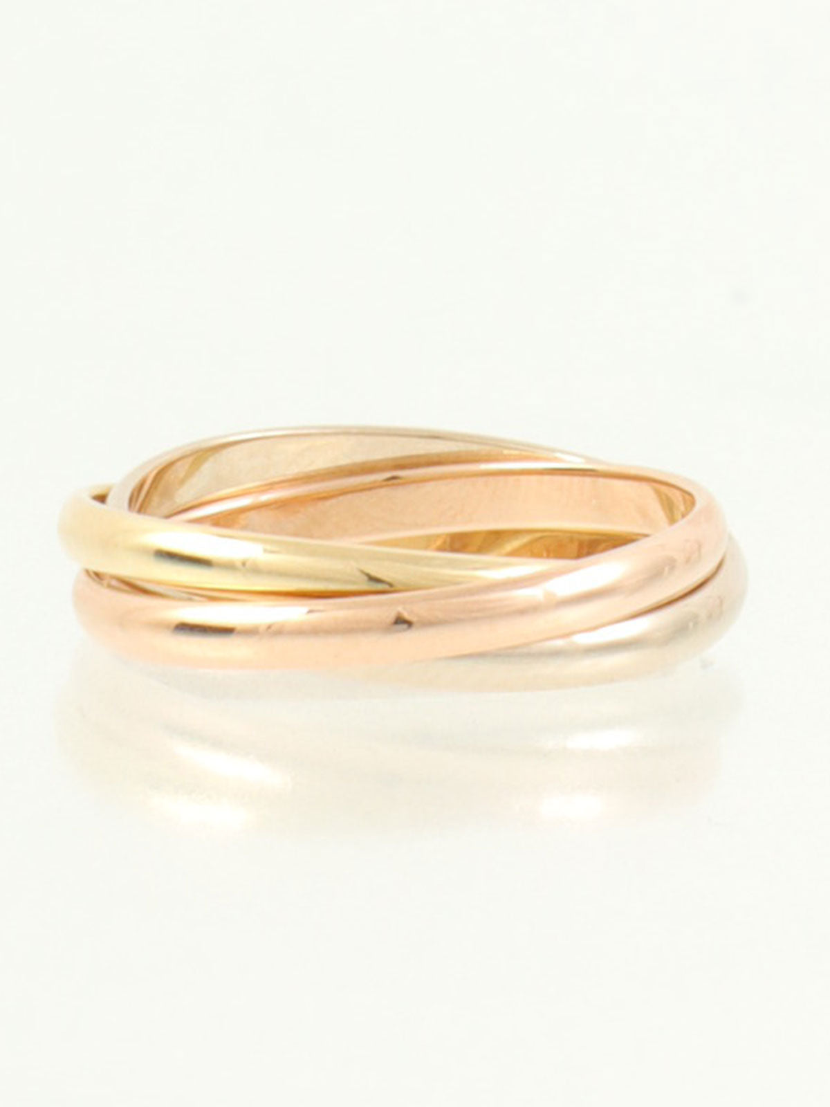 18K Trinity Ring XS in Yellow Gold/Pink Gold/White Gold