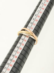 18Kトリニティリング イエローゴールド/ピンクゴールド/ホワイトゴールド