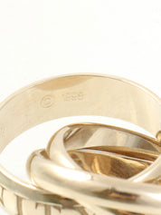 1998年製 クリスマス限定トリニティリング ホワイトゴールド