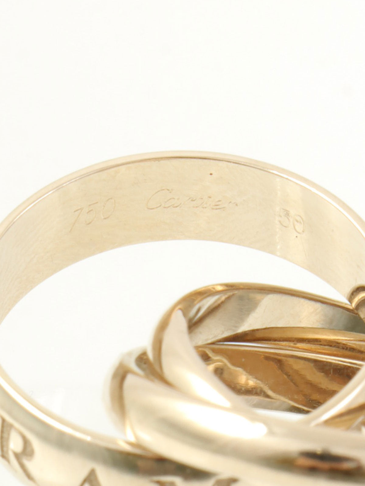 1998年製 クリスマス限定トリニティリング ホワイトゴールド