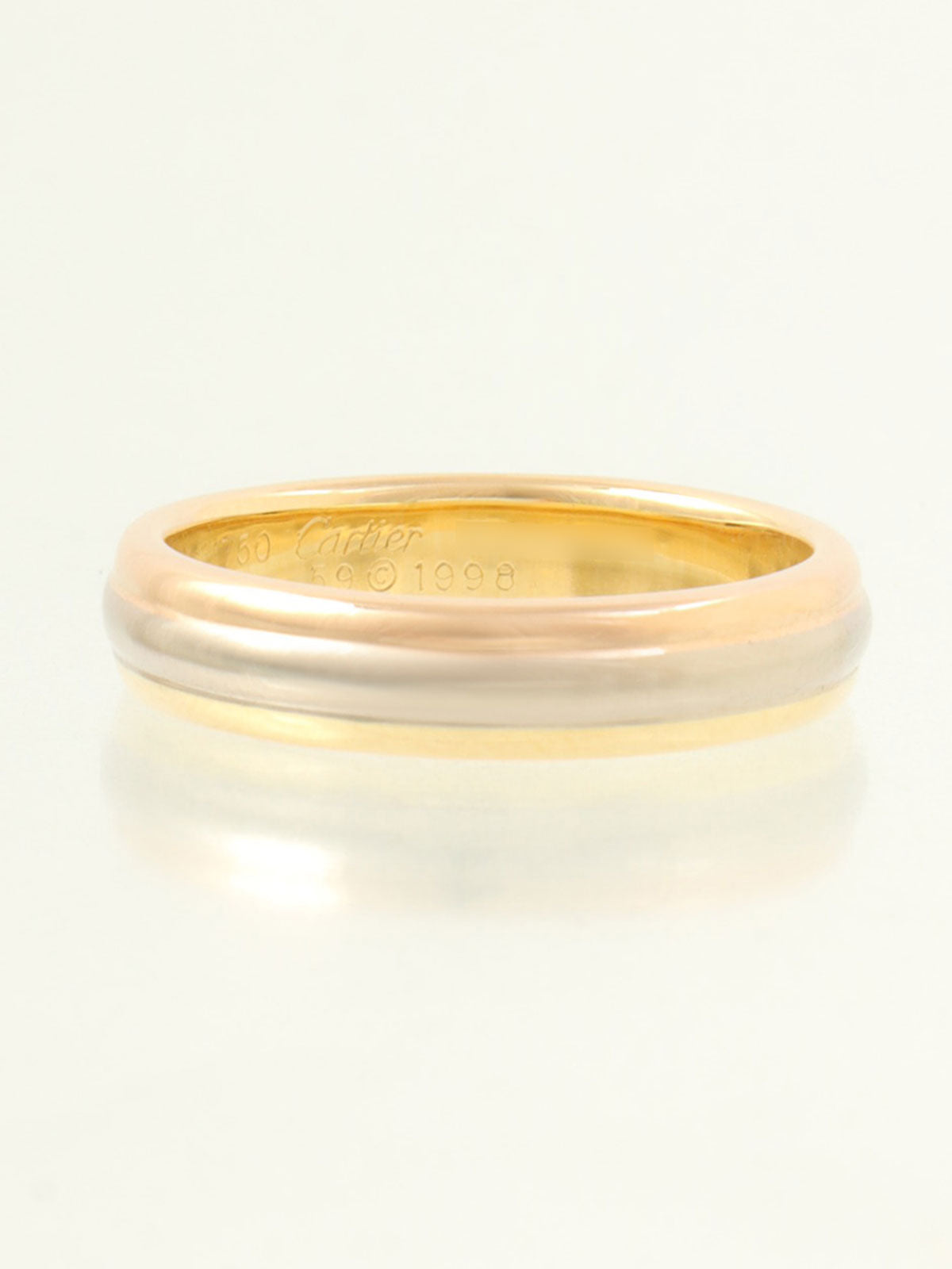 18K Vendôme Ring in Yellow Gold/Pink Gold/White Gold
