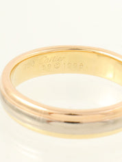 18K Vendôme Ring in Yellow Gold/Pink Gold/White Gold