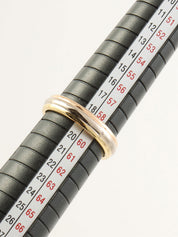 18K Vendôme Ring in Yellow Gold/Pink Gold/White Gold