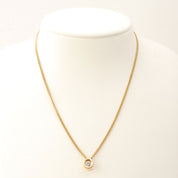 18K Gold Diamond Necklace