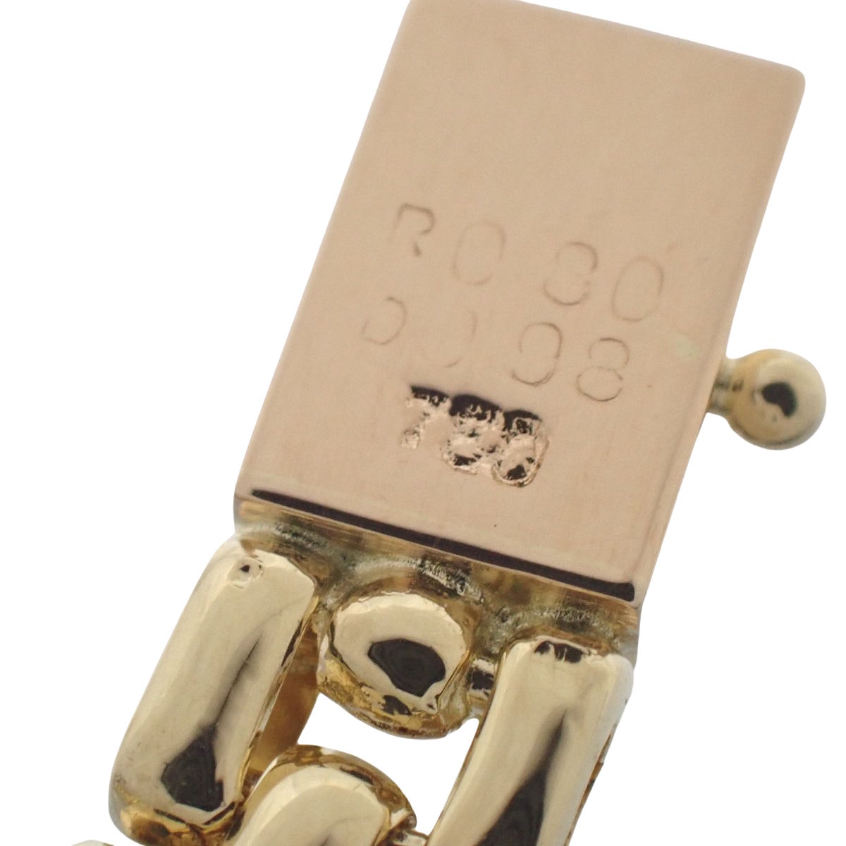 18Kルビーダイヤモンドブレスレット ゴールド
