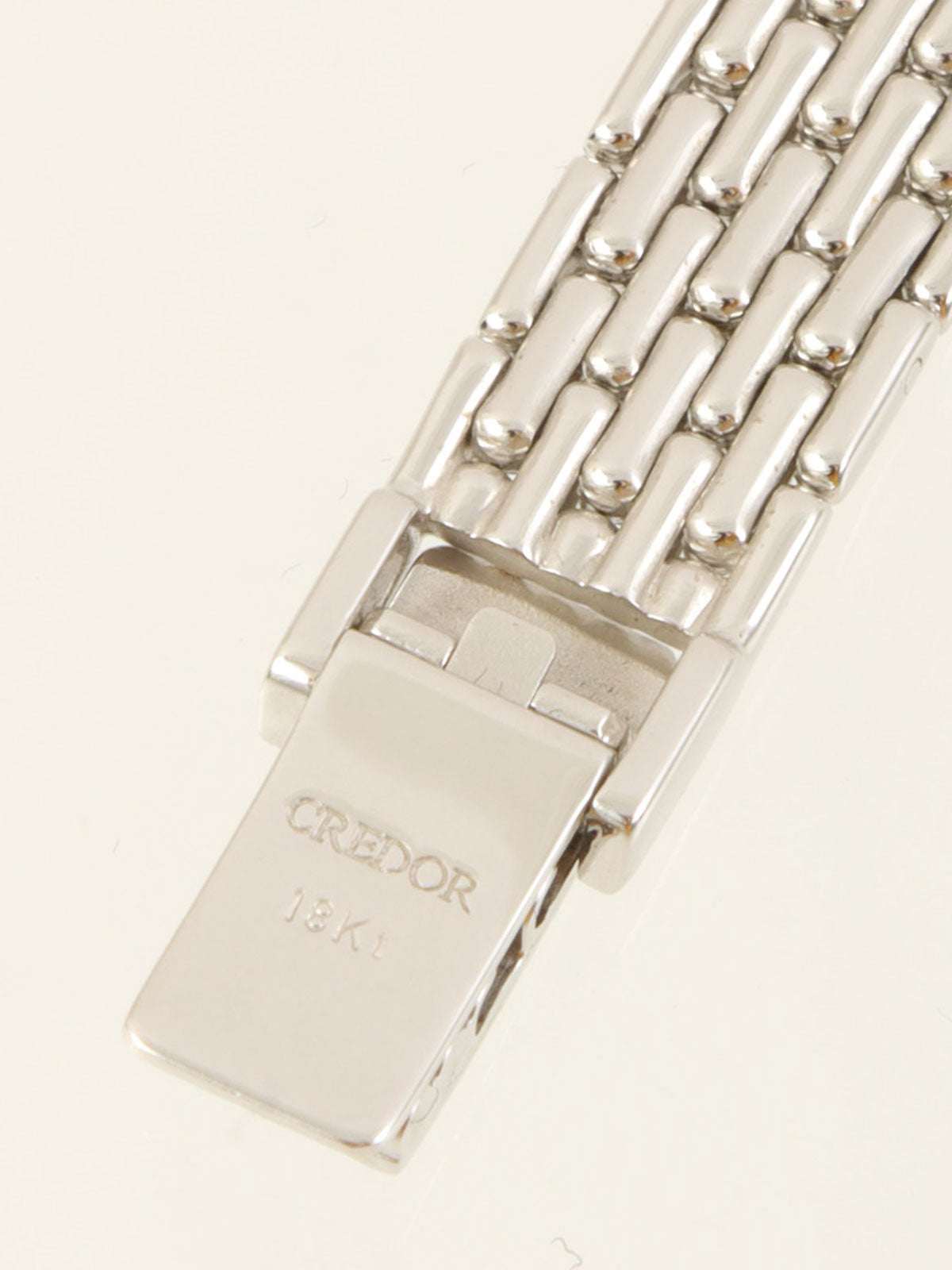 18K钻石椭圆形Credor银