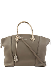 2015 Parnassua Lockit MM 2-Way Bag, Greige