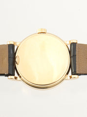 18K Crocodile Calatrava Gold/Black