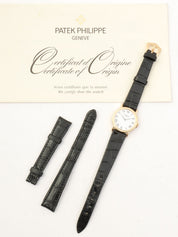 18K Crocodile Calatrava Gold/Black