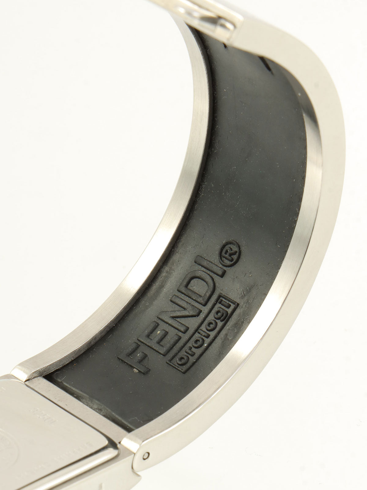 贝壳标志表盘手镯手表 银色/粉色