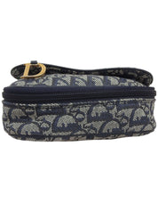 Trotter 图案马鞍袋，海军蓝