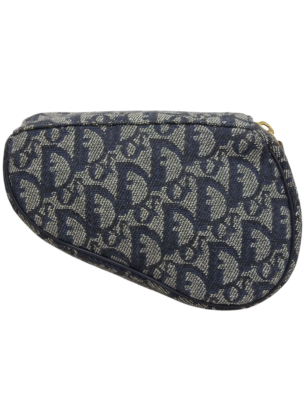 トロッターパターンサドルポーチ ネイビー