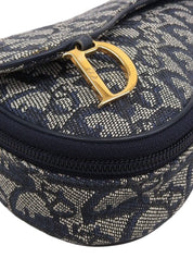 Trotter 图案马鞍袋，海军蓝