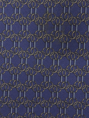 Navy Design Pattern Tie