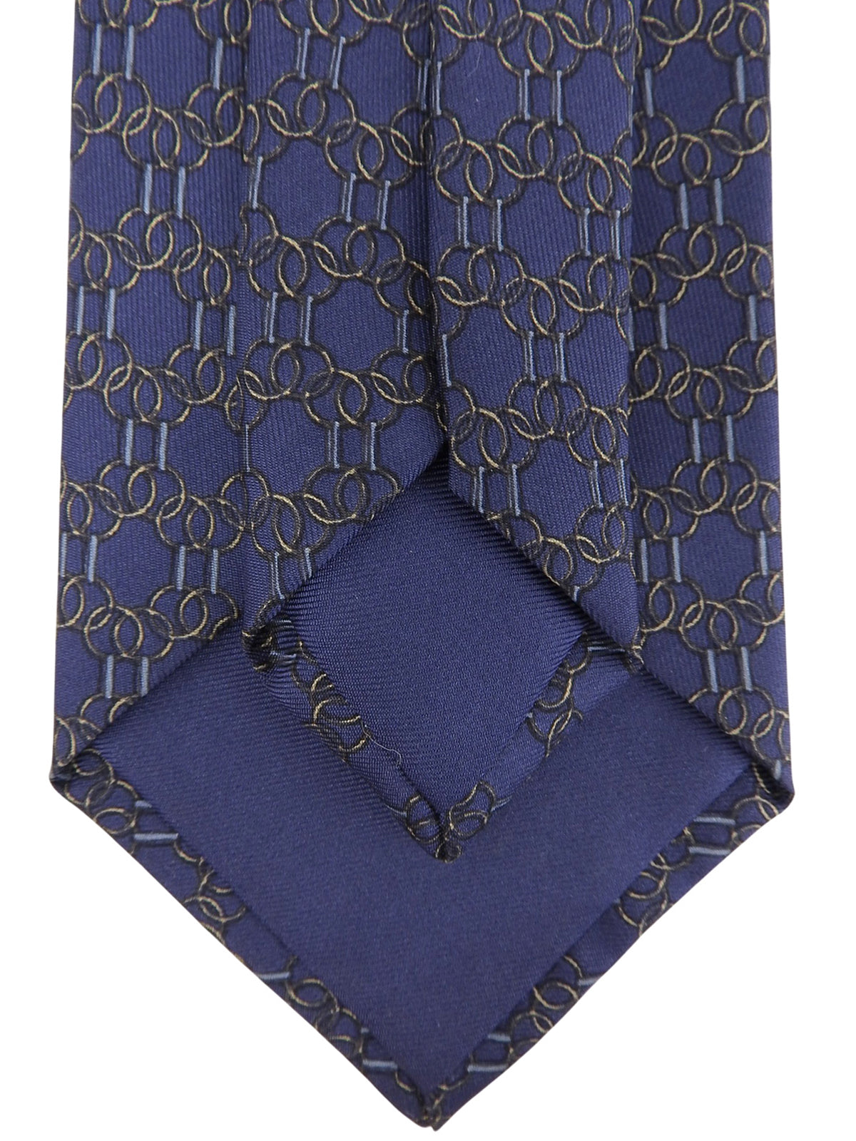 Navy Design Pattern Tie