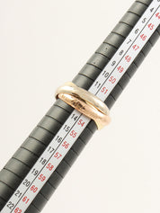 18Kトリニティリング イエローゴールド/ピンクゴールド/ホワイトゴールド