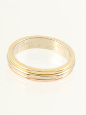 18K Vendôme Ring in Yellow Gold/Pink Gold/White Gold