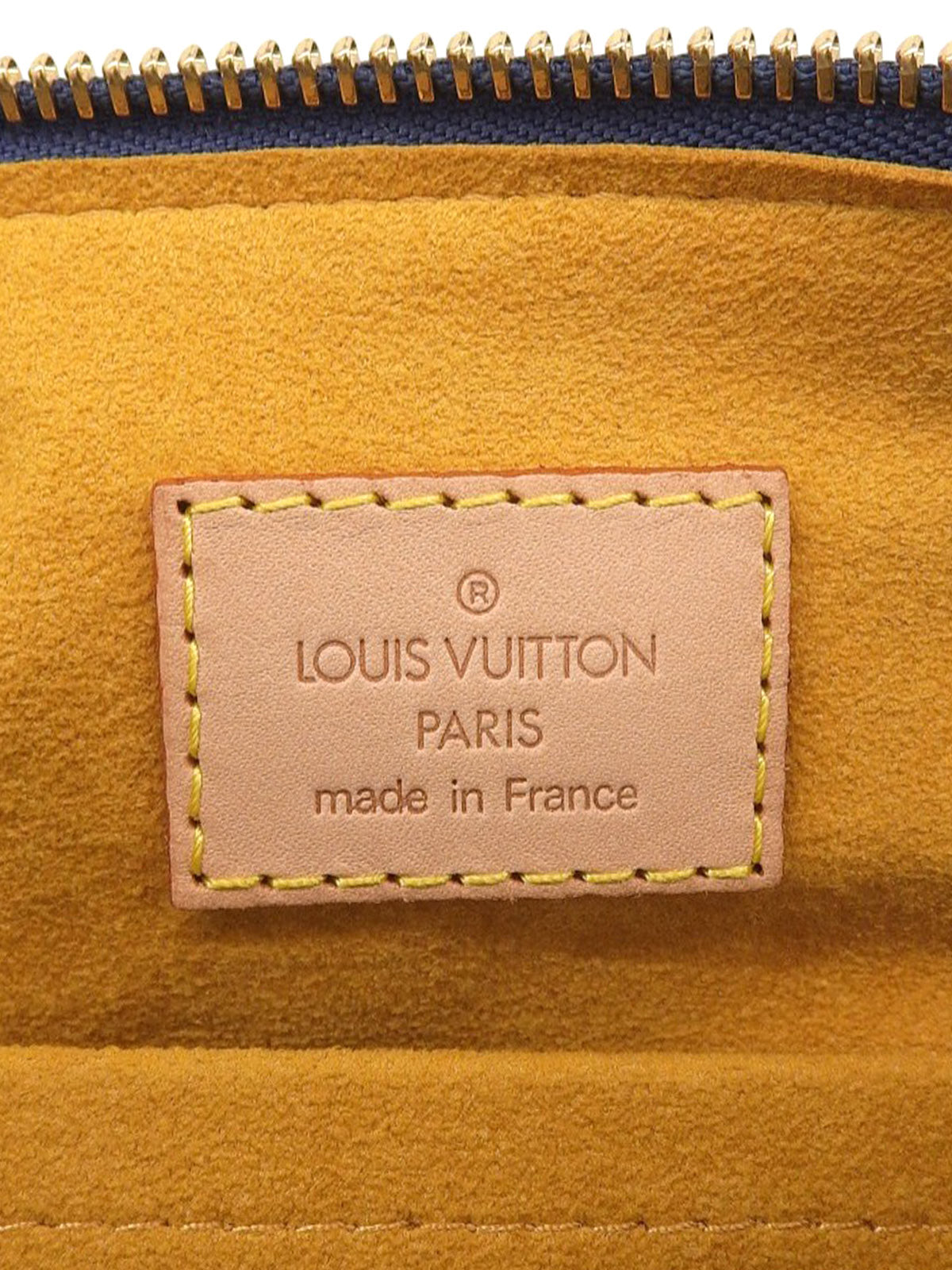 2006 年牛仔布 Monogram Baggy PM 蓝色