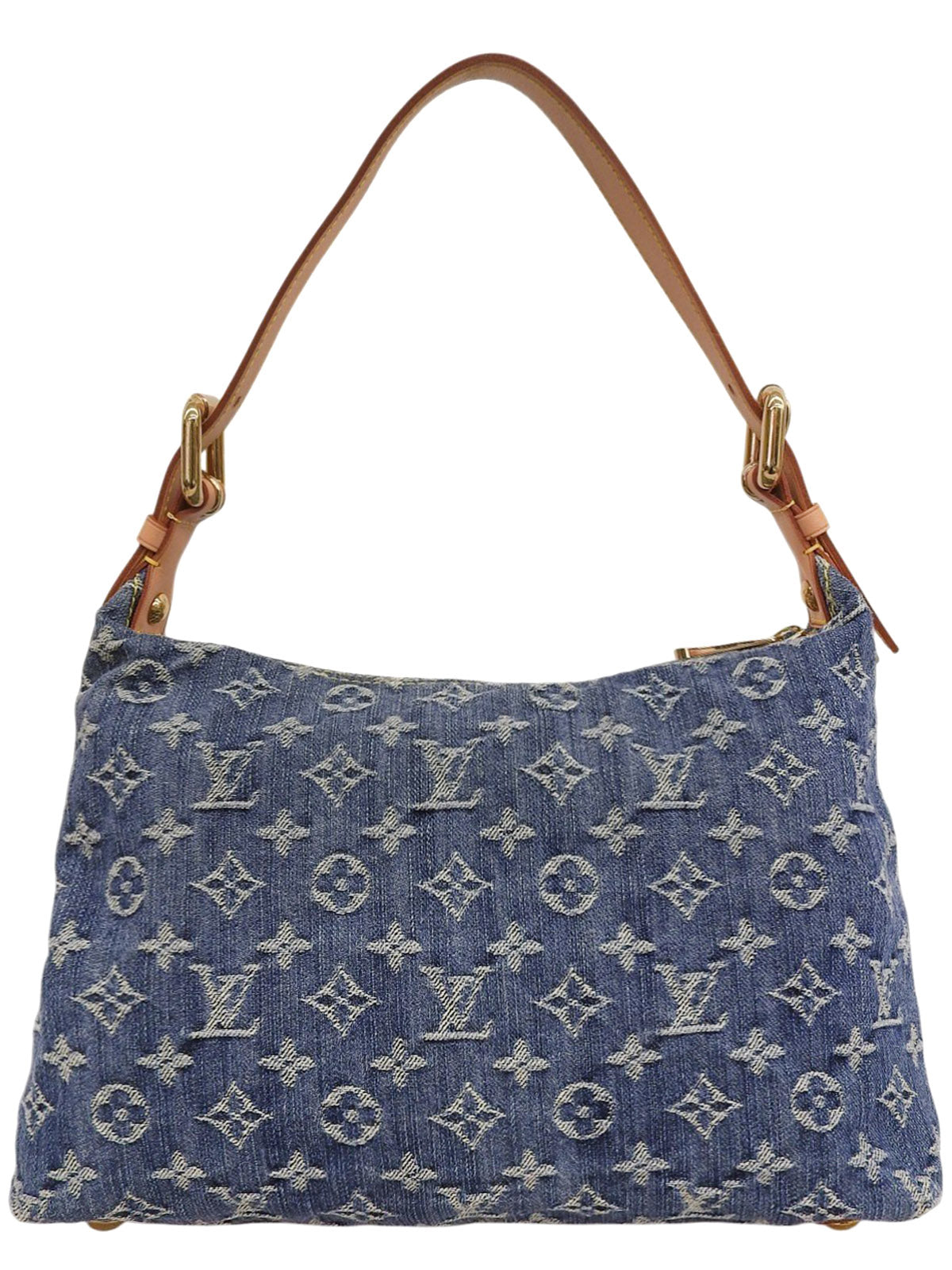 2006 年牛仔布 Monogram Baggy PM 蓝色