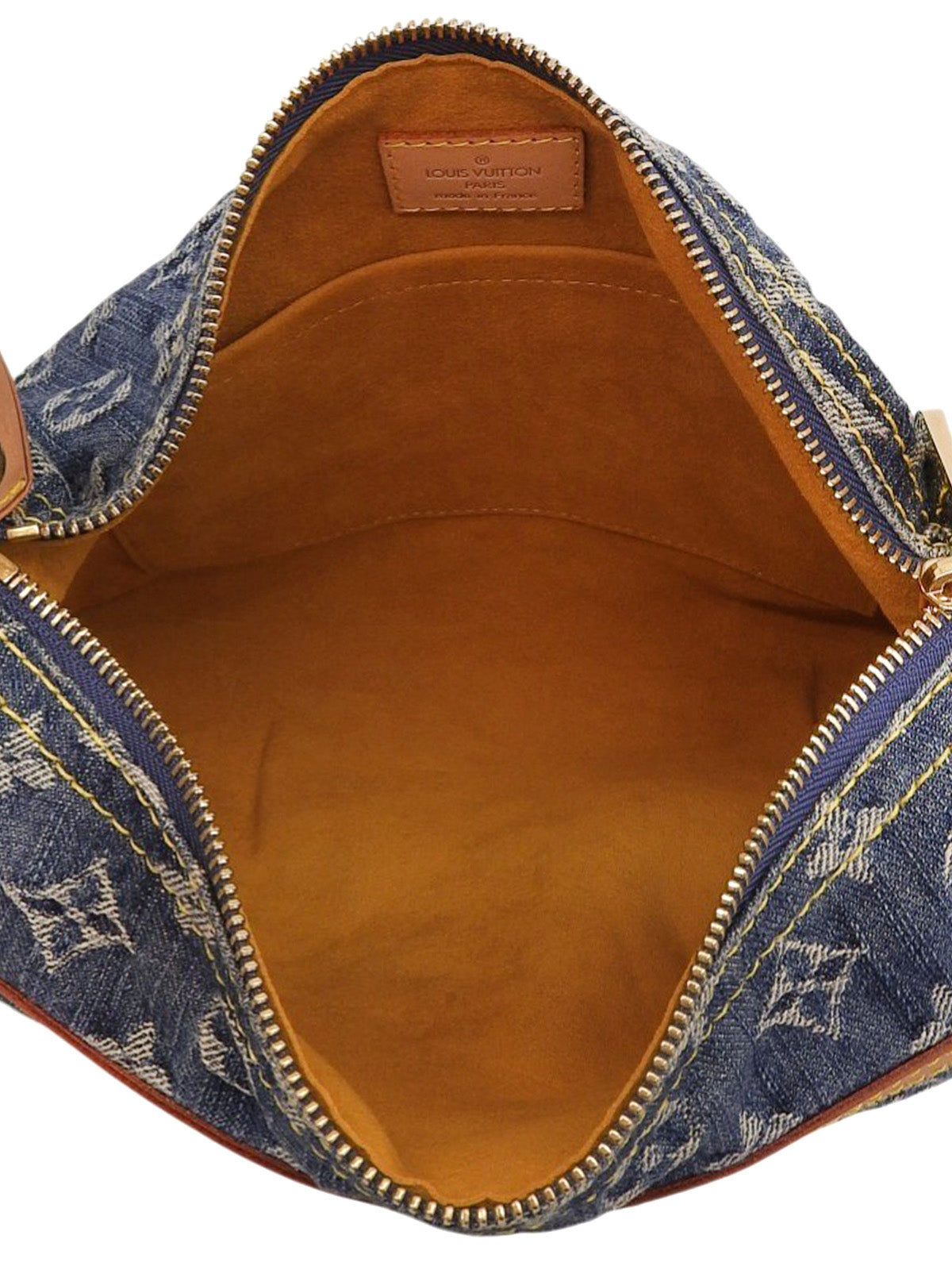 2006 年牛仔布 Monogram Baggy PM 蓝色