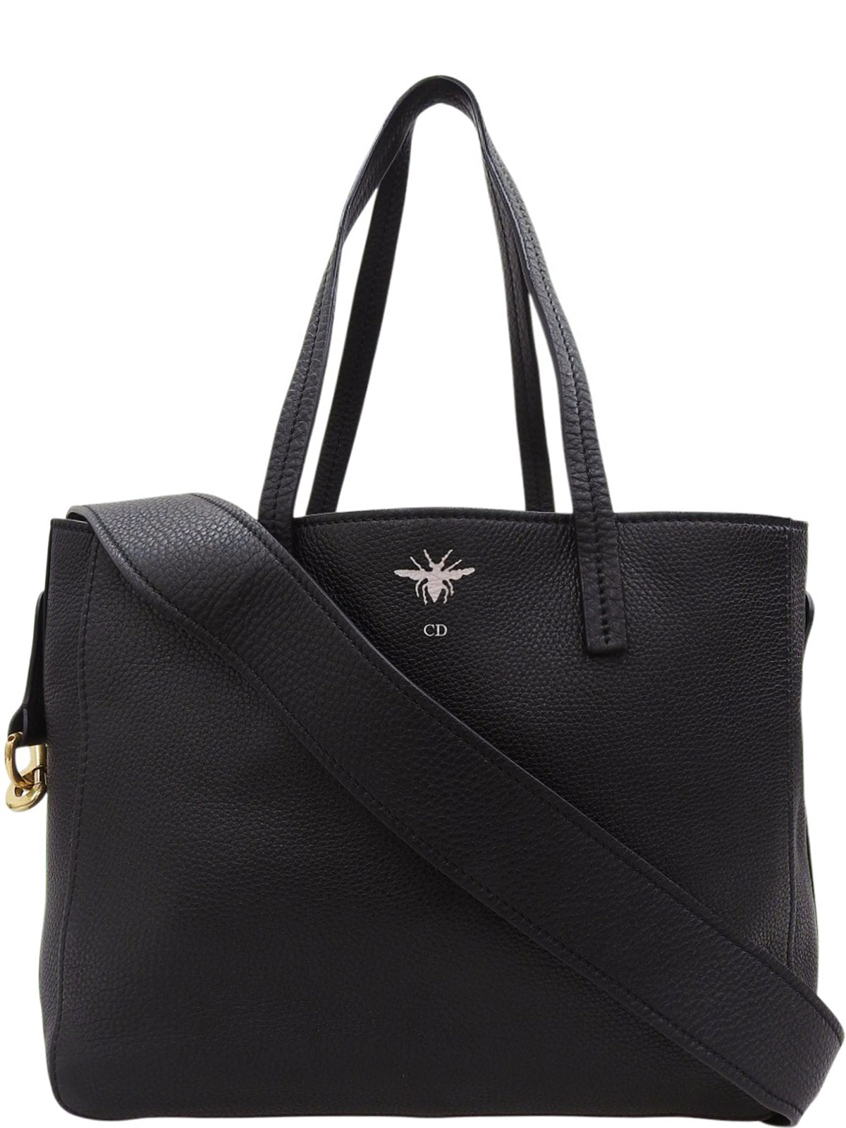 B Logo Tote Bag Black