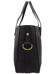 B Logo Tote Bag Black