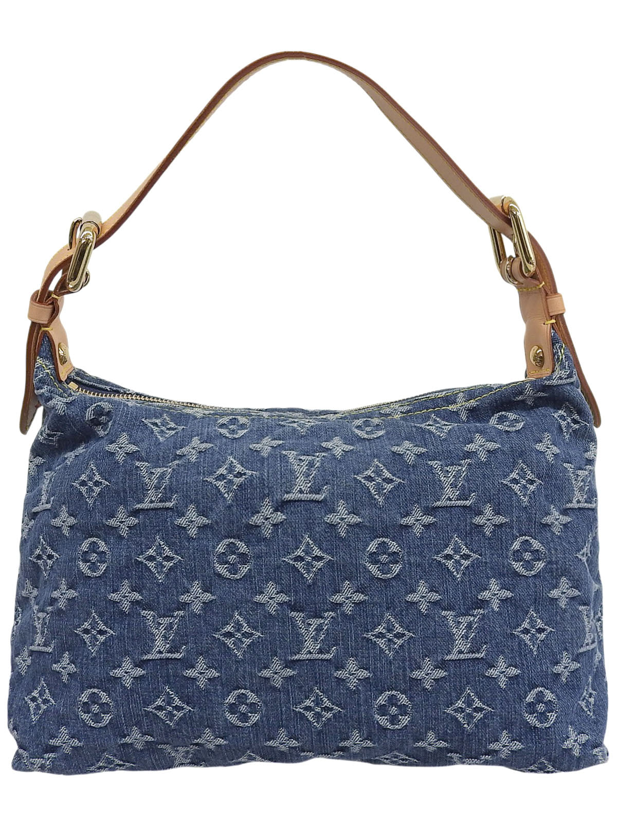 2005 年牛仔布 Monogram Baggy PM 蓝色