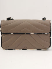 2004年頃製 シェブロンショルダーバッグ ブラウン