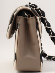 2004年頃製 シェブロンショルダーバッグ ブラウン