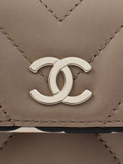 2004年頃製 シェブロンショルダーバッグ ブラウン