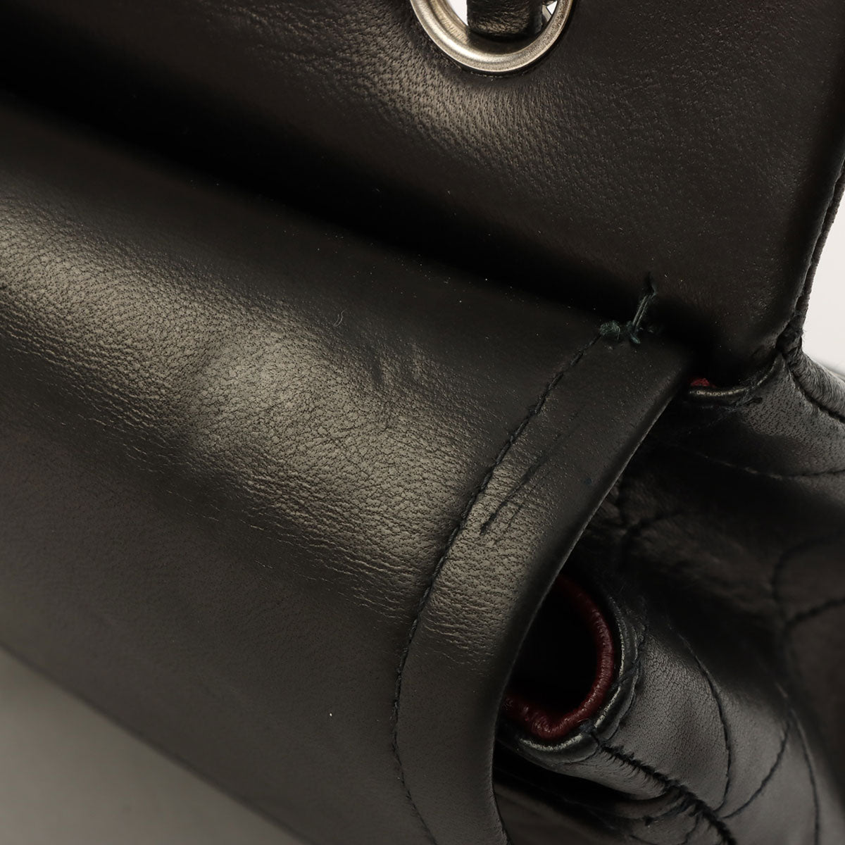Classic Flap Chain Bag 25cm, Black, circa 2000