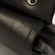 Classic Flap Chain Bag 25cm, Black, circa 2000