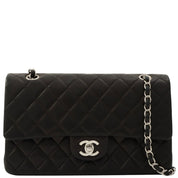 Classic Flap Chain Bag 25cm, Black, circa 2000