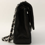 Classic Flap Chain Bag 25cm, Black, circa 2000